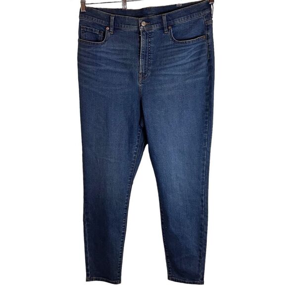 Women’s Everlane Presidio Straight‎ Leg Dark Wash Jean Size 34R - Picture 1 of 7